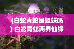 (白蛇青蛇是姐妹吗) 白蛇青蛇两界仙缘：人间情深仙劫难，恩怨情仇百年传世恋