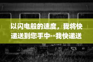 以闪电般的速度，我将快递送到您手中--我快递送得超快！