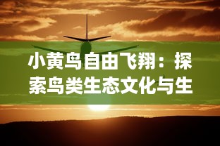 小黄鸟自由飞翔：探索鸟类生态文化与生活乐趣的品质生活之旅 v2.3.1下载