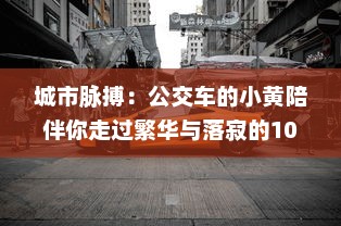 城市脉搏：公交车的小黄陪伴你走过繁华与落寂的100个故事集锦 v6.2.7下载