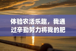 体验农活乐趣，我通过辛勤努力将我的肥岳日出井水成功提炼出来73%